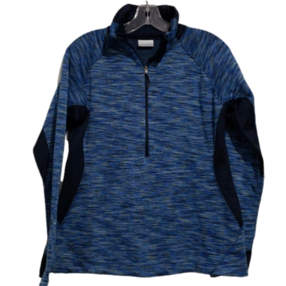Columbia Tops - Columbia Blue 1/4 Zip Pullover Size L